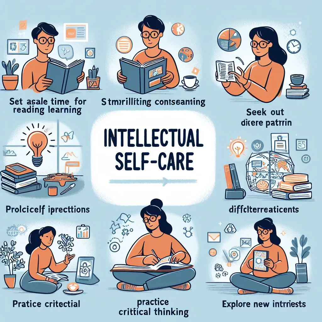 Definition of intellectual self and intellectual self care and way to develop.